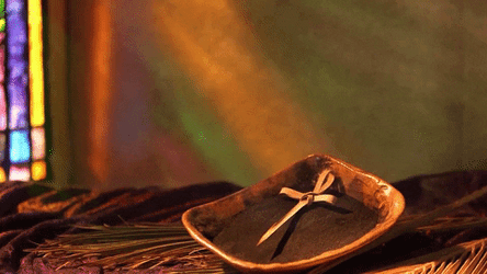 Ash Wednesday Solemn Setting GIF