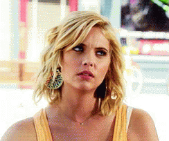 Ashley Benson Disgusted What Huh GIF