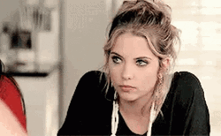 Ashley Benson Evil Stare GIF