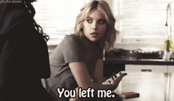 Ashley Benson You Left Me GIF