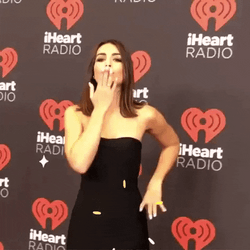 Ashley Iaconetti Blow A Kiss I Heart Radio GIF