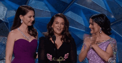 Ashley Judd Oscars Awardee GIF