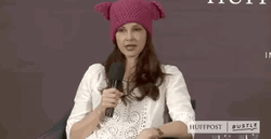 Ashley Judd Speaking GIF