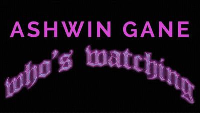 Ashwin Gane Who's Watching Poster Purple Gate GIF