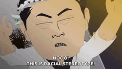 Asian Falling South Park GIF