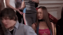 Asian Girls Ferocious School Fight GIF