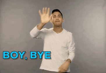 Asian Guy Mocking Boy Bye GIF