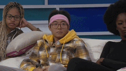 Asian Guy Thinking Straight Face GIF