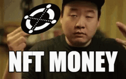 Asian Guy Tossing NFT Big Money GIF