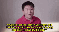 Asian Kid Sharing Dad Joke GIF