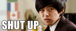 Asian Kid Shut Up Baby I Know It GIF