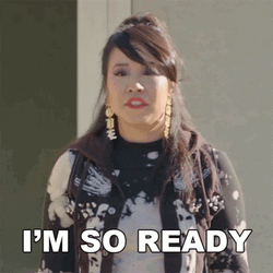 Asian Lady So Ready For Girls Trip GIF