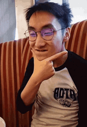 Asian Man Doing Sheesh GIF
