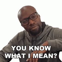 Asking If You Know What I Mean GIF