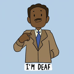 Asl I'm Deaf Man GIF