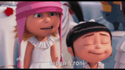 Aspen and Roni Smiling