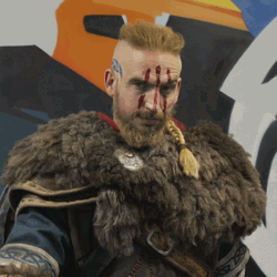 Assassin's Creed Valhalla Axe Drop GIF