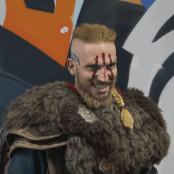 Assassin's Creed Valhalla Viking Close-Up GIF