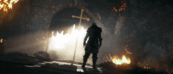 Assassin's Creed Valhalla Viking Cross GIF
