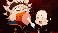 Asta Staria Stuffed Mouth GIF