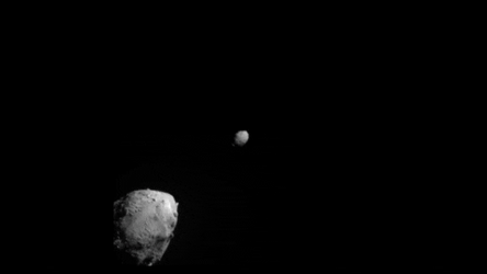 Asteroid Dimorphos Close Up GIF