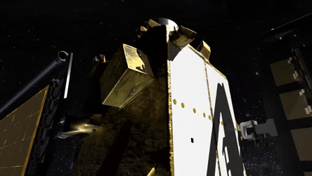 Asteroid James Webb Space Telescope GIF