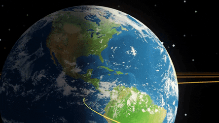 Asteroid Psyche Orbit GIF