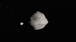 Asteroid Rotating Float GIF