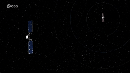 Asteroid Space Satellite Craft GIF