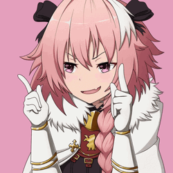 Astolfo Finger Dance Fate Series GIF