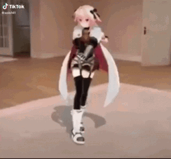 Astolfo Tik Tok Dancing Gracefully GIF