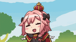 Astolfo Tiny Cartoon Walking Loop GIF