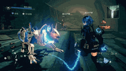 Astral Chain Beast Legion GIF