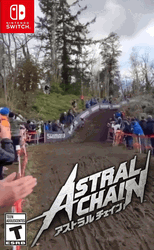 Astral Chain Epic Bike Marathon GIF