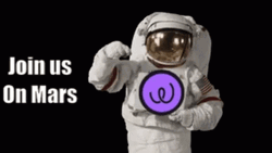 Astronaut Join Us On Mars GIF
