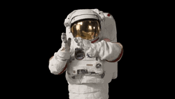 Astronaut Night Night GIF