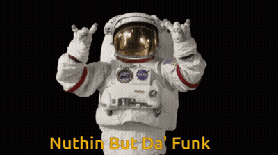 Astronaut On Moon Let's Take A Blast To The Moon Baby GIF