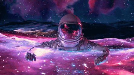 Astronaut Space GIF