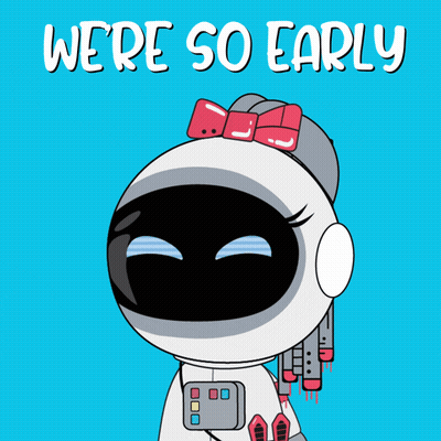 Astronaut We're So Early GIF