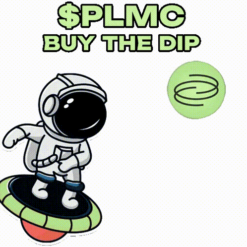 Astronaut With Splmc Buy The Dip GIF