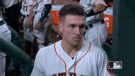 Astros Alex Bregman Going To Dug Out GIF