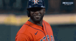 Astros Yordan Alvarez Sweet Smile GIF
