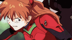 Asuka Evangelion Smash GIF