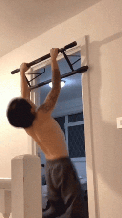 At Home Pull Ups GIF