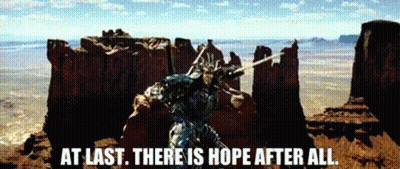 At Last There Is Hope After All Is Written On A Picture GIF