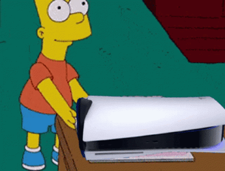 At Least I Tried Playstation Bart GIF