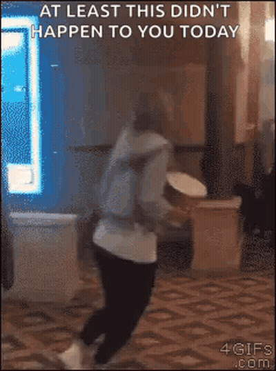 At Least This Didn't Happen To You Today Frisbee GIF