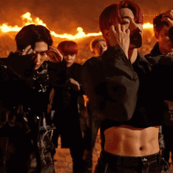 Ateez Choi San Dancing Music Video GIF
