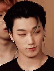 Ateez Choi San Raising His Eyebrow GIF