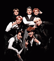 Ateez Kpop Boy Band Cool Pose GIF